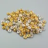 4mm/6mm/8mm diamond ring copper diamond-encrusted spacer beads and spacers with diamond spacers, diy handmade jewelry accessory bracelet materials undefined